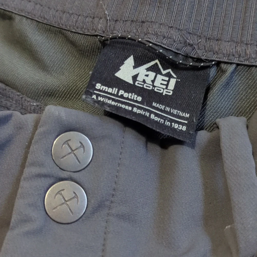 REI Lightweight Pants Petite Small Gray - Picture 5 of 6
